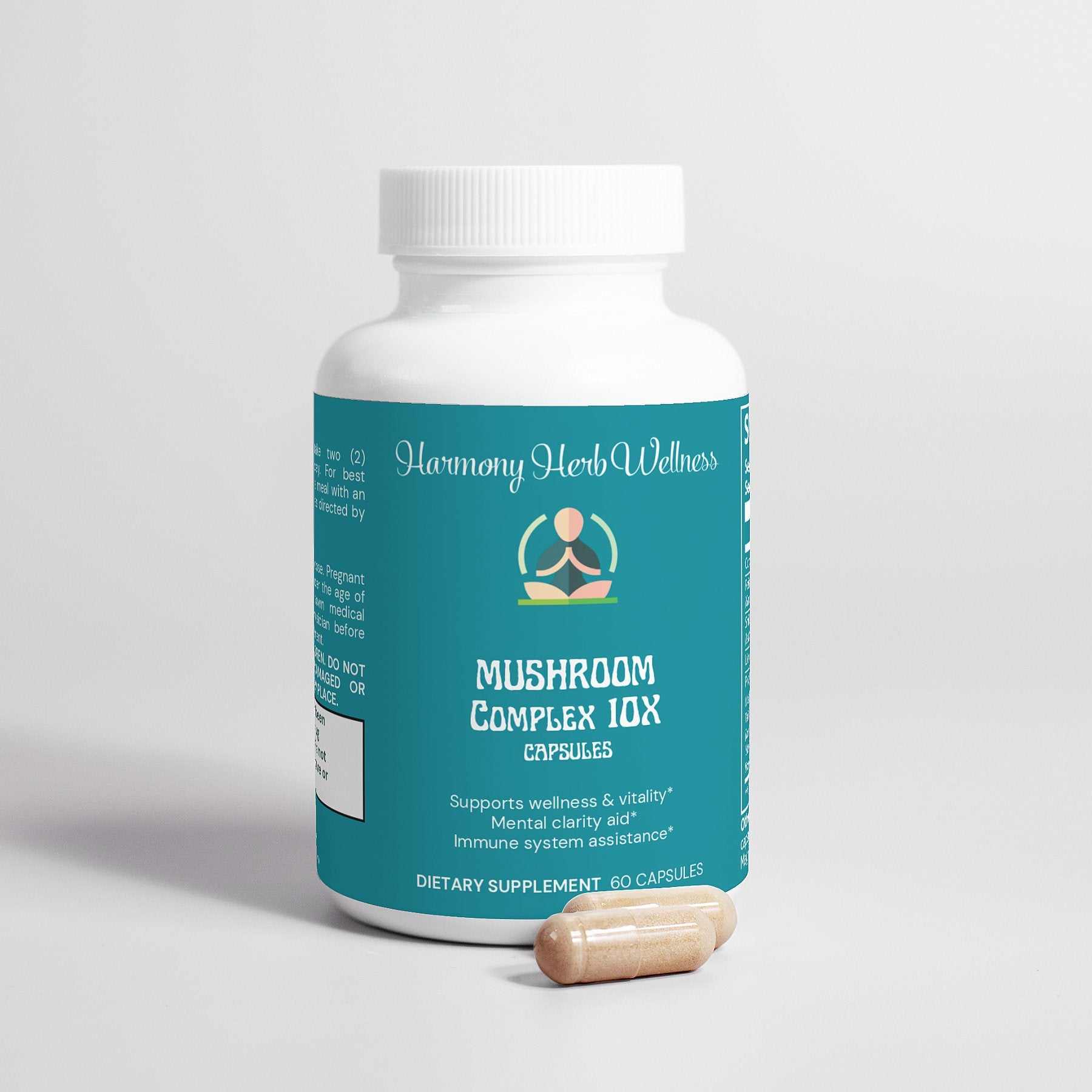 Adaptogenic Mushroom Supplement bottle